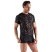 Svenjoyment Shirt 2XL Black Burnout Effect Short Sleeve Soft Stretch