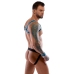 Men's Jock set black/blue 2XL