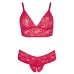 Bra and Red Briefs 4XL