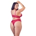 Bra and Red Briefs 4XL