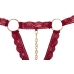 Bra Set open red M/L