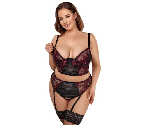 Bra Set black/red 85C/L