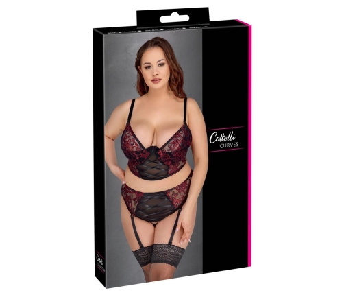 Bra Set black/red 85C/L