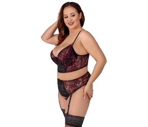 Bra Set black/red 90C/XL
