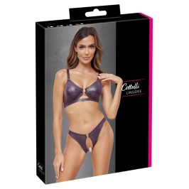 BH und Slip lila L