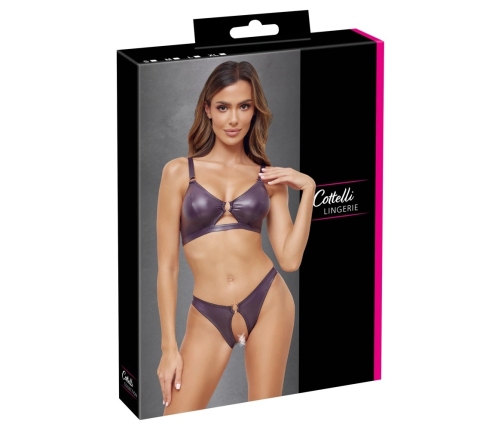 BH und Slip lila L