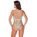 Cottelli Fantasy Lace Lingerie Set Mint L/XL - Soft Floral Lace & Adjustable Straps