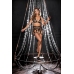 Cottelli Bondage Lingerie Set S - Net & Matte Look with Handcuffs