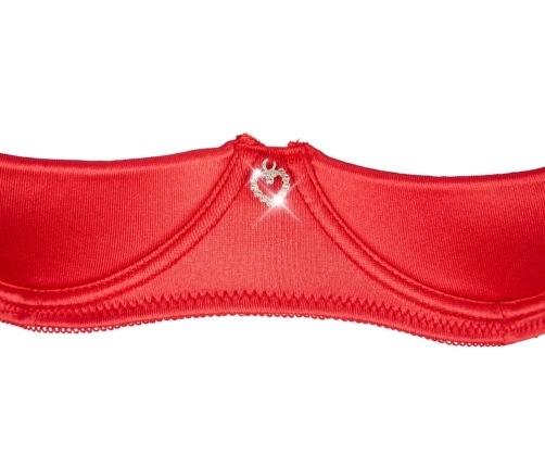 Shelf Bra Set red 85C/L