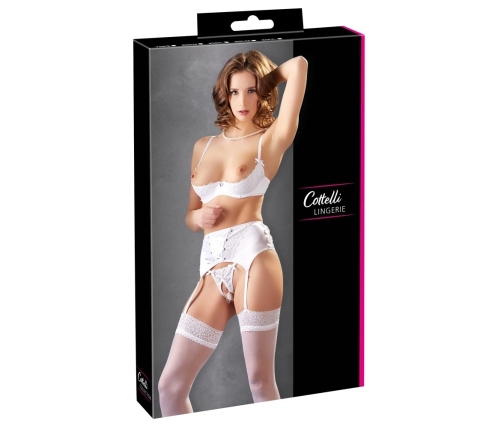 Shelf Bra Set white 80C/M