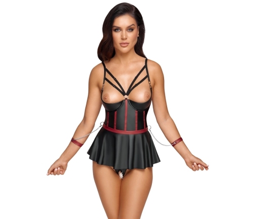 Lift Bra Set Bondage 85C/XL