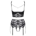 Shelf Bra Set Chain 85B/L