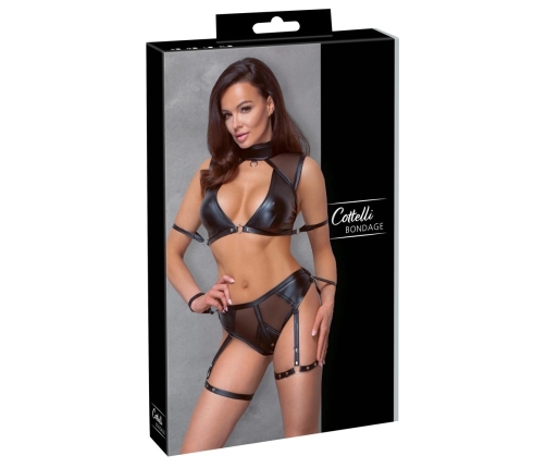 Top and Briefs black L