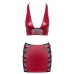 Top & Skirt red S