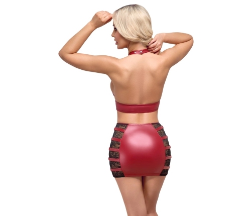 Top & Skirt red L