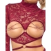Open Top & Thong red L