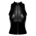 Noir Top w Zip XL