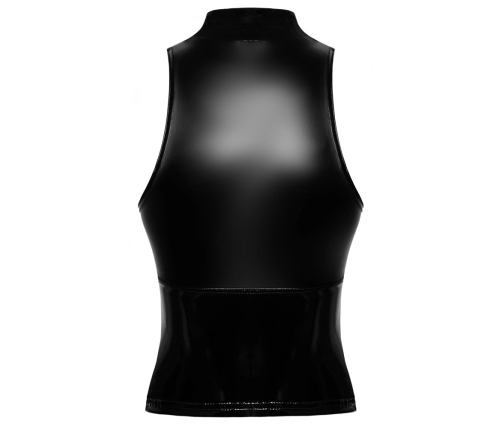 Noir Top w Zip XL