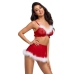 Cottelli Lingerie X-Mas Set L/XL - Festive Red 3-Piece Ensemble