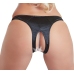 G-String Pearls black L