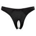 G-String Pearls black L