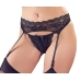 String & Suspenders black S