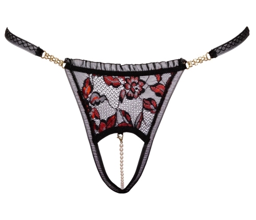 Crotchless String Pearl S/M
