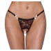 Crotchless String Pearl S/M