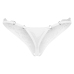 Obsessive Arrowel Thong S/M White Lace Open Design