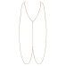 Cottelli Accessories Gold Body Chain - Adjustable Glamour Jewelry