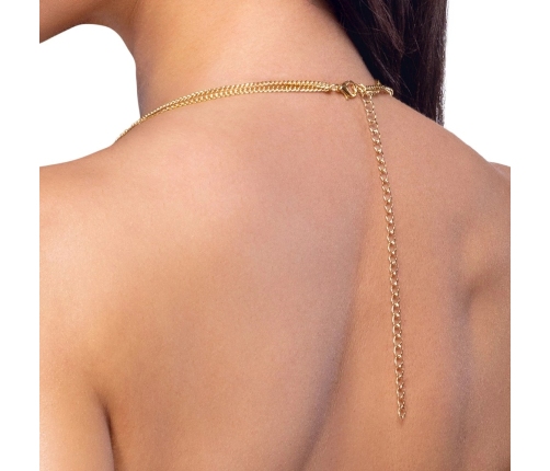 Cottelli Accessories Gold Body Chain - Adjustable Glamour Jewelry