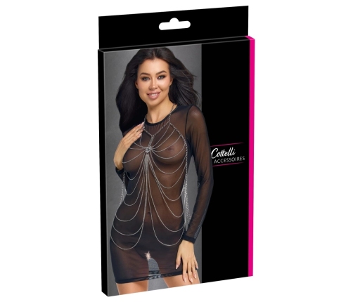 Cottelli Accessories Body Chain Silver - Elegant Decorative Jewelry