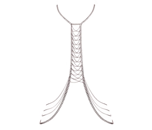 Cottelli ACCESSOIRES Body Chain Silver Adjustable Metallic Accessory