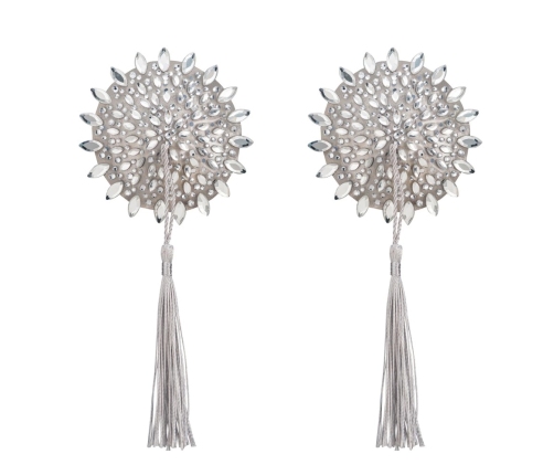 Obsessive Mistiqua Decorative Self-Adhesive Nipple Covers with Tassels