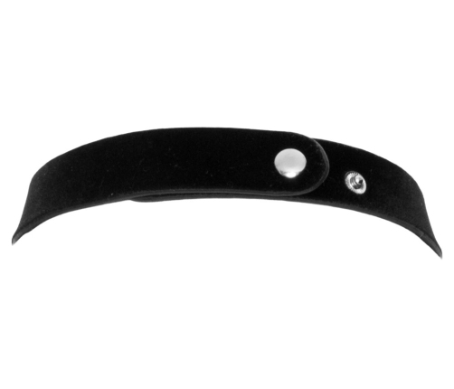 Cottelli ACCESSOIRES Black Heart Adjustable Choker 31-42 cm