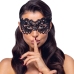 You2Toys Black Embroidered Lace Eye Mask with Integrated Eye Holes