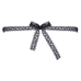Cottelli Accessoires Black Embroidered Mask with Eye Openings, Adjustable Fit