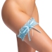 Cottelli Accessories Lace Garter Blue with Satin Bow 5.5cm