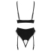 Cottelli COSTUMES Maid Set L - Adjustable Bustier & Suspender Briefs