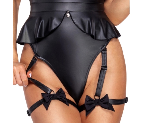Cottelli Costumes Bunny Body M Black - Elegant Costume Set with Accessories