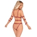 Bad Kitty Strap Body red M