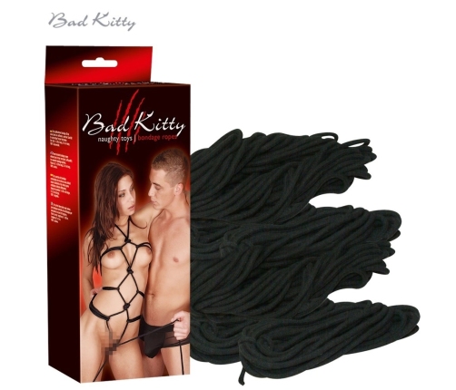 Bondage Ropes black