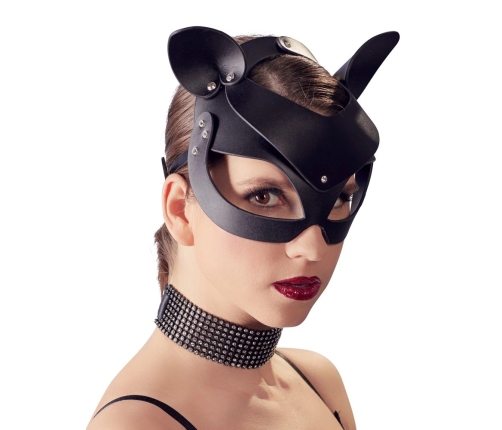 Bad Kitty Cat Mask Rhinestones