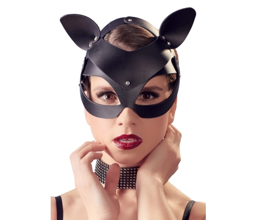Bad Kitty Cat Mask Rhinestones