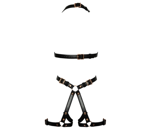 Bad Kitty Harness L/XL rose