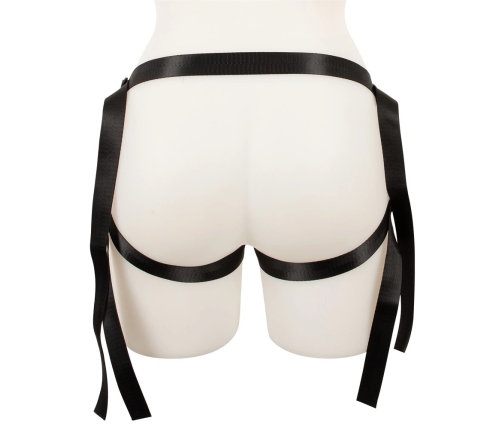 Vegan Fetish Vegan Strap-On Harness Adjustable S-L Leather Look