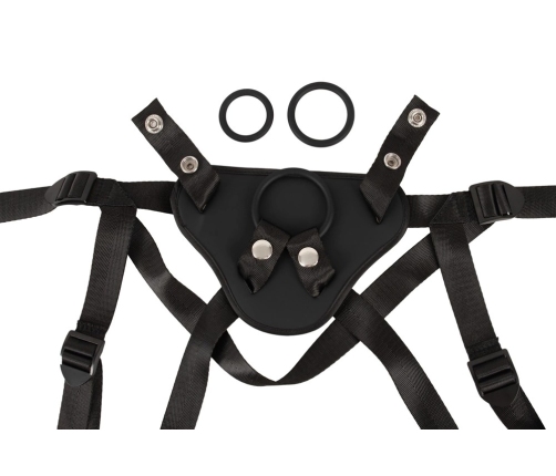 Vegan Fetish Vegan Strap-On Harness Adjustable S-L Leather Look