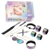 Liebe Seele Vivid Niji 8-Piece Rainbow Bondage Set, Adjustable, Glossy Finish