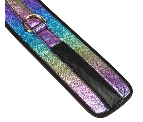 Liebe Seele Vivid Niji 8-Piece Rainbow Bondage Set, Adjustable, Glossy Finish