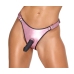 Bad Kitty L/XL Intimate Harness with Black Silicone Attachment